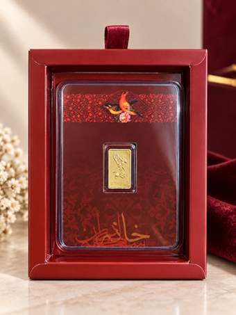 شمشط 24 عیار 100 سوتی گل
